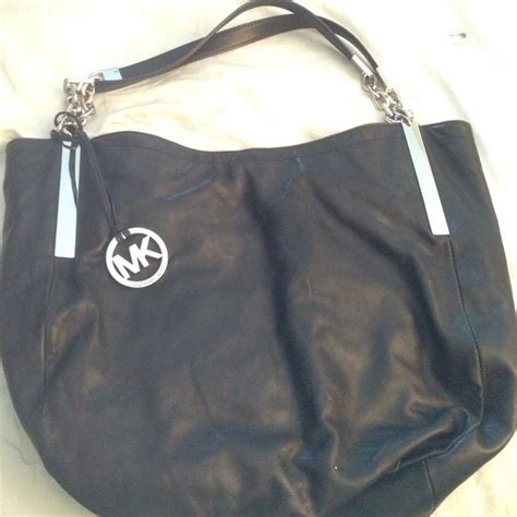 michael kors leather boho bag